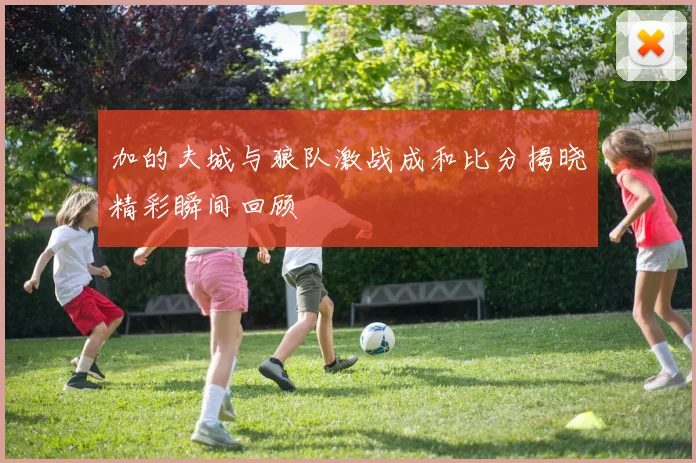 加的夫城与狼队激战成和比分揭晓精彩瞬间回顾